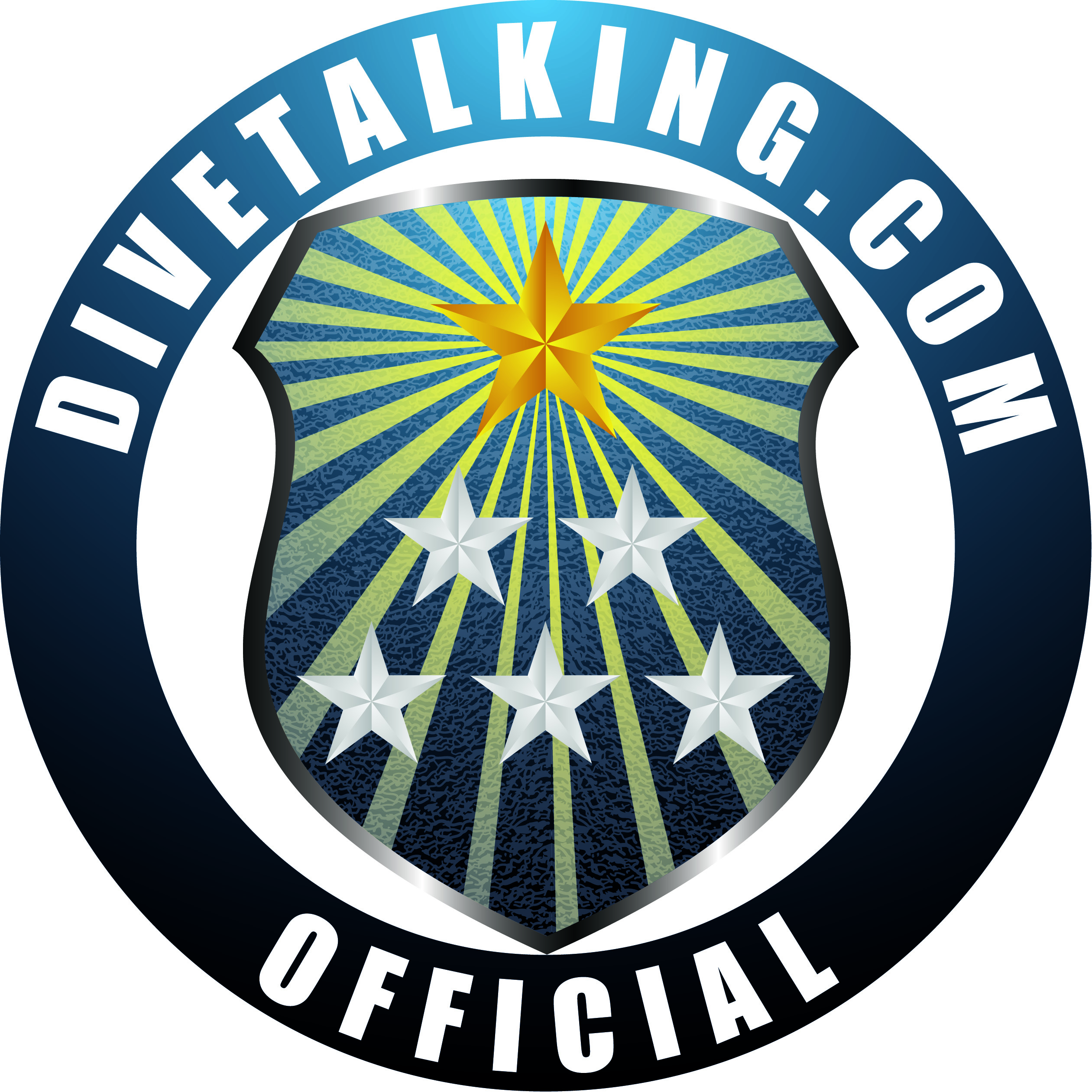 Show your support by displaying Divetalkings official logo